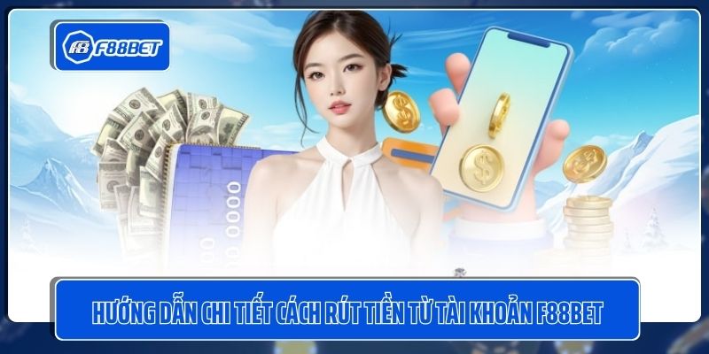 Hướng dẫn chi tiết cách rút tiền từ tài khoản F88BET