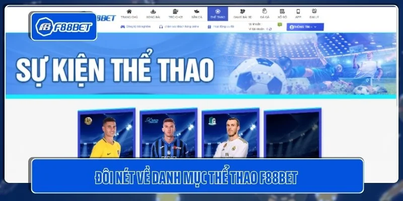 Các sảnh chơi tại thể thao F88BET 